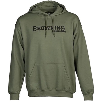 Picture of Browning Browning Buckmark Hoodie Dark Green Medium 5030016402