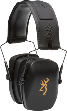 Picture of BROWNING BUCKMARK III HEARING PROTECTOR FLDBL NRR 27DB BLACK 12679