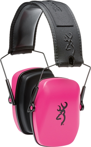 Picture of BROWNING BUCKMARK III HEARING PROTECTOR FLDBL NRR 27DB PINK 12677