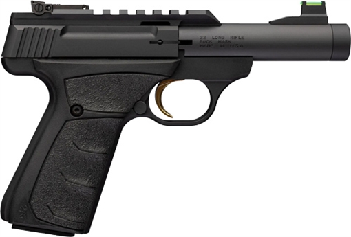 Picture of BROWNING BUCK MARK MICRO BULL 22LR 4IN BARREL 10RD BLACK TB OR UFX GRIP 051610490 051610490