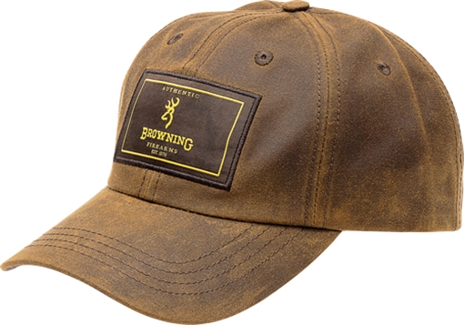Picture of BROWNING CAP ANTIQUITY WAX REC PATCH BROWN WAX 308060981