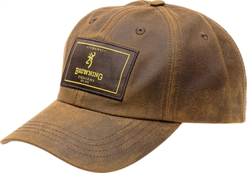 Picture of BROWNING CAP ANTIQUITY WAX REC PATCH BROWN WAX 308060981