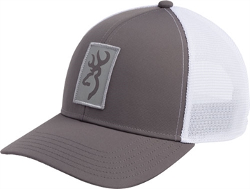 Picture of BROWNING CAP BEACON LOGO GRAY W/RECTANGLE PATCH ADJ 308734691