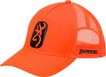 Picture of BROWNING CAP CENTERFIRE BLAZE ORANGE W/BUCKMARK PATCH ADJ 308055011