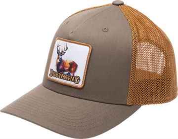 Picture of BROWNING CAP CHASE SNAPBACK DEER MAJOR BROWN OSFM* 308638981