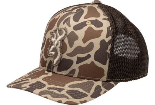 Picture of BROWNING CAP FLASHBACK 110MESH BACK REC PATCH TAN CAMO 308038121