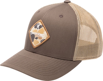 Picture of BROWNING CAP LURE SNAP BACK BROWN VINTAGE TAN OSFM* 30863421
