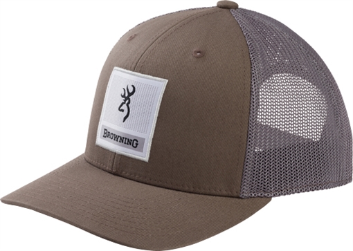 Picture of BROWNING CAP PROWLER MESH SNAP BACK SQ BCKMK PATCH PEWTR OSFM 308256861