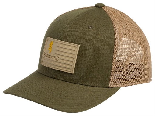 Picture of BROWNING CAP RECON FLAG LODEN 308033641