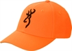 Picture of BROWNING CAP SAFETY ORANGE W/ 3-D BUCK MARK LOGO ADJUSTABLE 30840501
