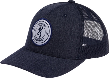Picture of BROWNING CAP SCOUT LOGO NAVY BLUE W/CIRCLE PATCH LOGO ADJ 308664651