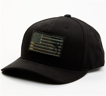 Picture of BROWNING CAP WOODLAND FLAG BLACK 308794991