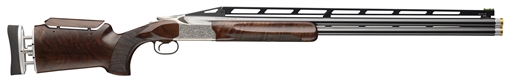 Picture of Browning Citori 825 Trap Max 12 Gauge 2.75" 30" Polished Blued Invector-DS Extended Silver Nitride Steel Receiver/High Gloss Black Walnut Stock 0183574003