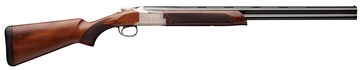Picture of Browning Citori 725 Feather Full Size 12 Gauge Break Open 3" 2rd 28" Blued Over/Under Vent Rib Barrel, Engraved Silver Nitride Aluminum Receiver, Fixed Grade II/III Black Walnut Stock 0182093004