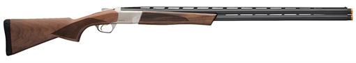Picture of Browning Cynergy CX Full Size 20 Gauge Break Open 3" 2rd 30" Satin Blued Over/Under Vent Rib Barrel, Silver Nitride Steel Receiver, Fixed Grade I Satin Walnut Stock, Invector-Plus Choke 018709603