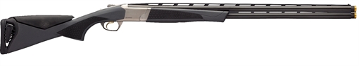 Picture of Browning Cynergy CX 12 Gauge with 28" Satin Blue Barrel, 3" Chamber, 2rd Capacity, Silver Nitride Metal Finish & Charcoal Gray Adjustable Comb Stock Right Hand (Full Size) 018710304
