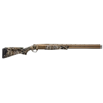 Picture of Browning Cynergy Wicked Wing, Over/Under Shotgun, 12 Gauge 3.5" Chamber, 28" Barrel, Cerakote Finish, Burnt Bronze, Fiber Optic Front Sight, Synthetic Stock, Realtree Max 7 Camouflage Finish, Includes 3 Choke Tubes - F, M, IC, 2 Rounds 018729204