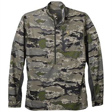 Picture of BROWNING TRAIL CAMERAS SHT,EARLY SEASON,3/4 ZIP,OVIX,2XL 3010563405