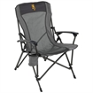 Picture of Browning Fireside Gold Buckmark Chair Charcoal/Grey 8517158
