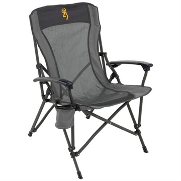 Picture of Browning Fireside Gold Buckmark Chair Charcoal/Grey 8517158