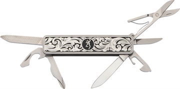 Picture of BROWNING KNIFE MORGAN FOLDER LARGE MULTI FUNCTION ENGRAVED* 3220591