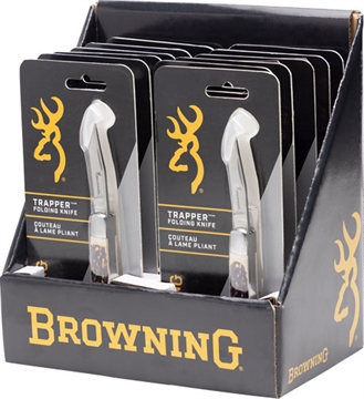 Picture of BROWNING KNIFE TRAPPER COUNTER DISPLAY 12 KNIVES* 3220600A