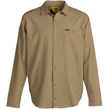 Picture of Browning Browning Lightweight Shooting Shirt Tan XL 3012724803