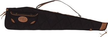 Picture of BROWNING LONA CANVAS GUN CASE 48" SCOPED BLACK/BROWN TRIM 1413889948