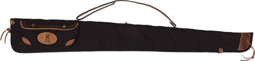 Picture of BROWNING LONA CANVAS GUN CASE 52" BLACK/BROWN TRIM W/SLING 1413889952