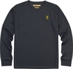 Picture of BROWNING LS TECH TEE CARBON GRAY LARGE! 3011747903