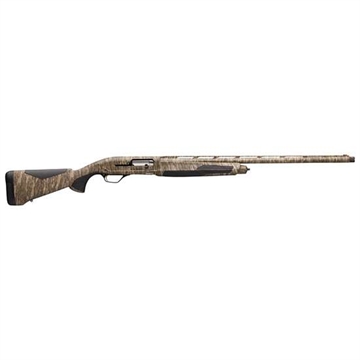 Picture of Browning Maxus II 12 Gauge 3.5" 4+1 (2.75") 26" Barrel, Full Coverage Mossy Oak Bottomland, Synthetic Stock w/SoftFlex Cheek Pad & Overmolded Grip Panels 011702205