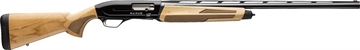 Picture of Browning Maxus II Hunter Maple, Semi-automatic Shotgun, 12 Gauge, 3" Chamber, 28" Barrel, Matte Finish, Black, Fiber Optic Front Sight, Ivory Mid Bead Sight, AAA Grade Maple Stock, Includes 3 Choke Tubes - F,IM,M, 4 Rounds 011778204