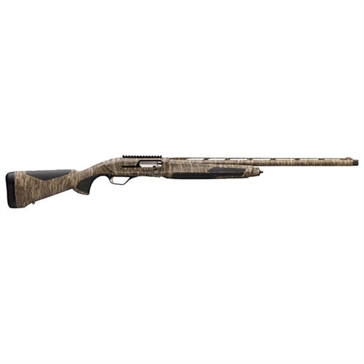 Picture of Browning Maxus II All-Purpose Hunter 12 Gauge 3.5" 4+1 (2.75") 26" Barrel, Mossy Oak Bottomland, Synthetic Stock with SoftFlex Cheek Pad, HiViz Magnetic Combo Sight, 4 Chokes Included 011748205