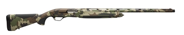 Picture of Browning Maxus II 12 Gauge 3.5" 4+1 28", Woodland Camo, Synthetic Furniture with Overmolded Grip Panels, Fiber Optic Sight 011765204