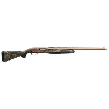 Picture of Browning Maxus II Wicked Wing 12 Gauge 3.5" 4+1 26" Barrel, Burnt Bronze Cerakote Metal Finish, Mossy Oak Bottomland with Overmolded Grip Panels Stock 011706205