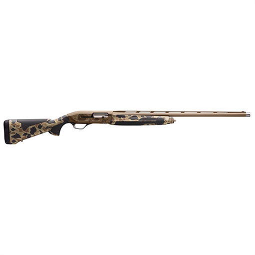 Picture of Browning Maxus II Wicked Wing, Semi-automatic Shotgun, 12 Gauge, 3.5" Chamber, 28" Barrel, Cerakote Finish, Burnt Bronze, Vintage Tan Composite Stock, Includes 3 Choke Tubes - Improved Cylinder, Modified & Full Invector, Right Hand, 4 Rounds 011739204