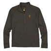 Picture of Browning Merino 1/4 Zip Shirt Major Brown M 3010939802