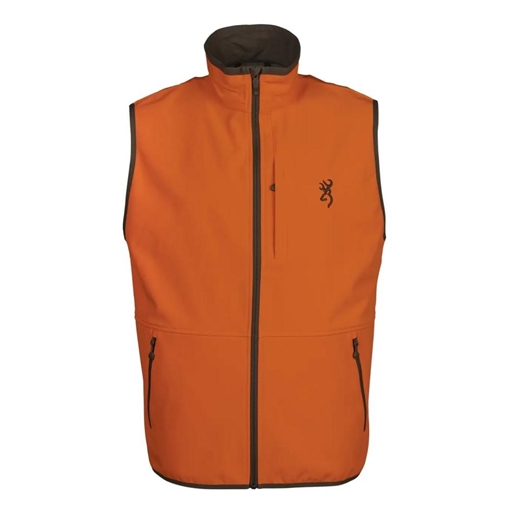 Picture of Browning Opening Day Soft Shell Vest Blaze Orange 2XL 3050370105