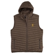 Picture of Browning Packable Puffer Hooded Vest Major Brown M 3053089802