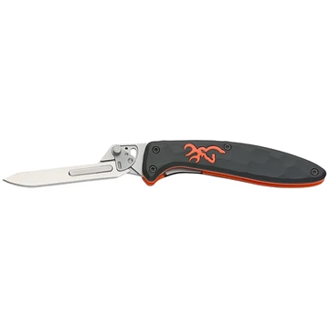 Picture of Browning Primal Scalpel 2 3/4" Blade Black and Orange 3220431