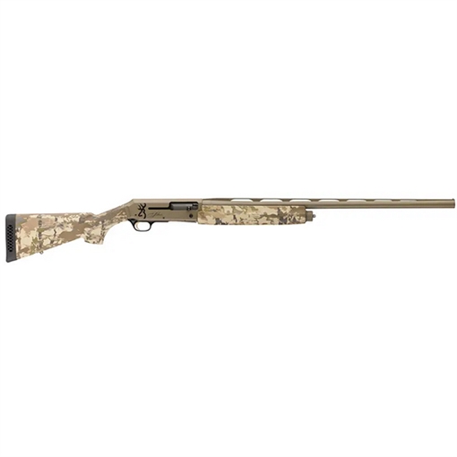 Picture of Browning Silver Field 12 Gauge 3.5" 4+1 (2.75") 26", FDE Barrel/Rec, AURIC Camo Synthetic Stock With Textured Gripping Surface 011438205