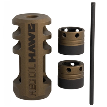 Picture of BROWNING SPORTER RECOIL HAWG MUZZLE BRAKE BRONZE .30 & LESS 1293086