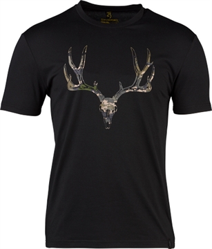 Picture of BROWNING SS PERF CAMP SHIRT MULE DEER LOGO BLACK X-LARGE* 3014799904