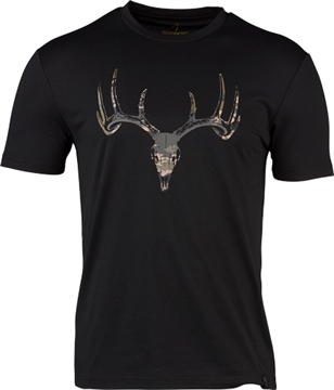 Picture of BROWNING SS PERF CAMP SHIRT WHITETAIL LOGO BLACK XX-LARGE* 3014789905
