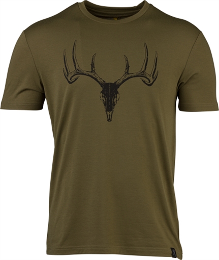 Picture of BROWNING SS PERF CAMP SHIRT WHITETAIL LOGO GREEN XX-LARGE* 3014786405