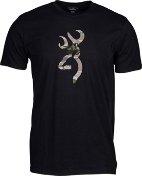 Picture of BROWNING SS T-SHIRT CAMO BUCKMARK BLACK/OVIX XXLARGE 5010069905 048702501227