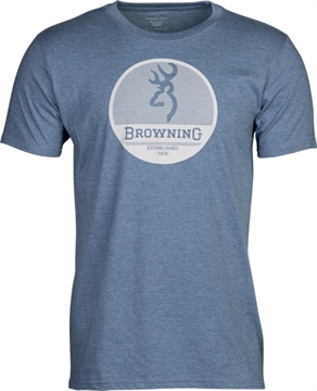 Picture of BROWNING SS T-SHIRT CIRCUIT BLUE XLARGE 5010106504 048702501753