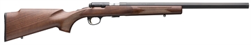 Picture of Browning T-Bolt Target SR 22 WMR 10+1 20" Matte Blued Heavy Bull Threaded Barrel, Drilled & Tapped Matte Blued Steel Receiver, Grade I Black Walnut Target Style Fixed w/Raised Comb Stock 025253204