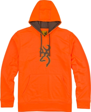 Picture of BROWNING TECH HOODIE LS BLAZE ORANGE LARGE* 3011880103