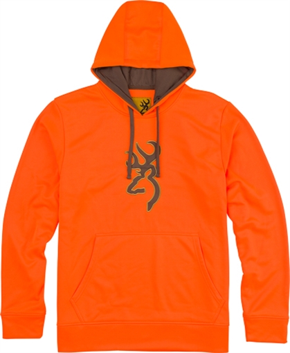 Picture of BROWNING TECH HOODIE LS BLAZE ORANGE XX-LARGE* 3011880105